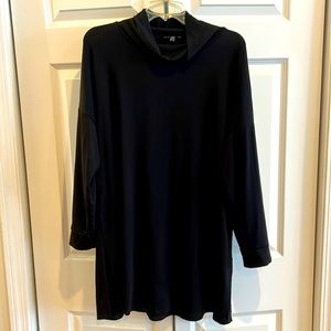 Cozy black Eileen Fisher top